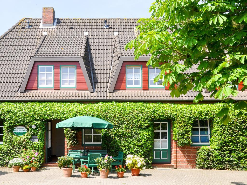 Апартаменты Haus Am Deich Utersum Экстерьер фото